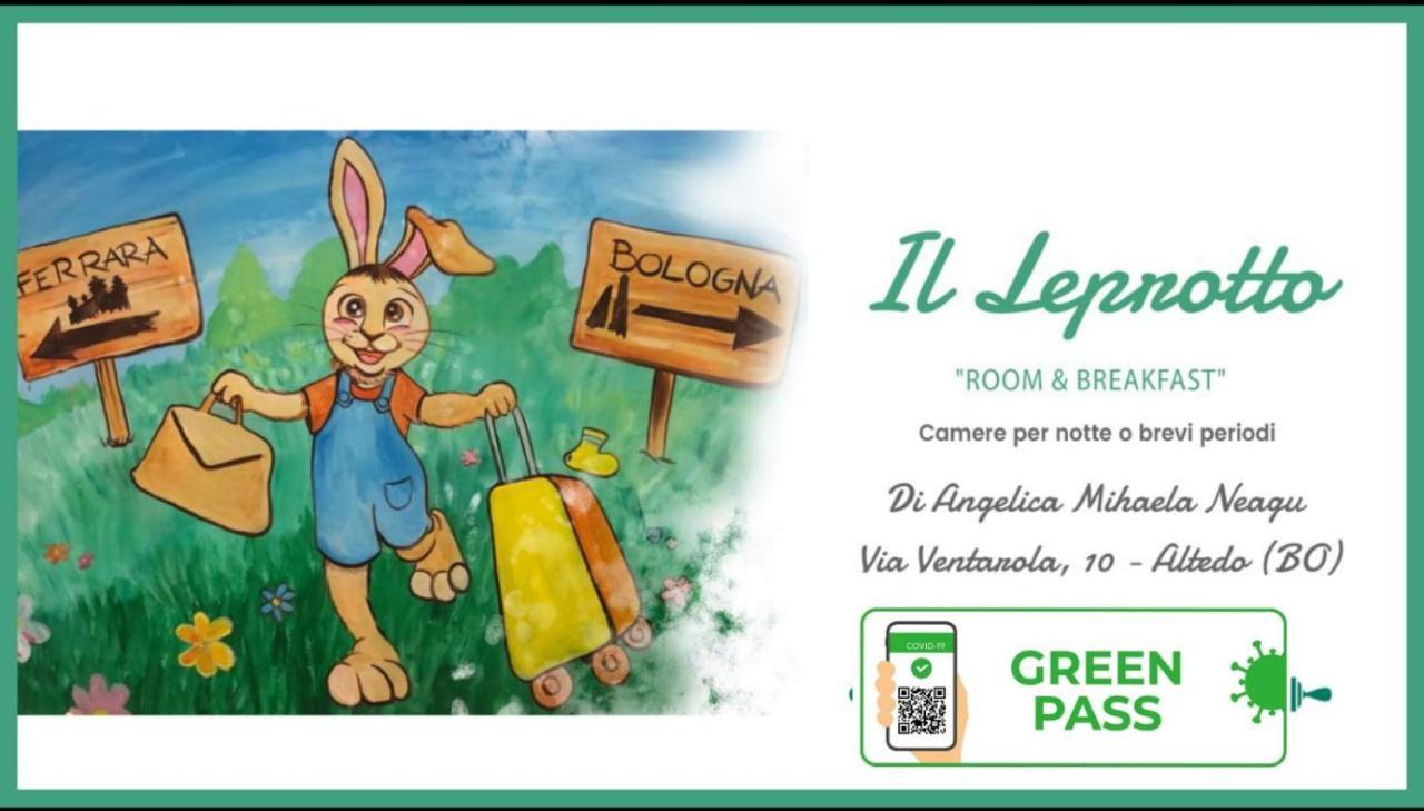 Il Leprotto - Room & Breakfast Altedo ภายนอก รูปภาพ